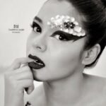 High-definition photoshoot makeup with flawless base, defined features, and studio-ready finish.